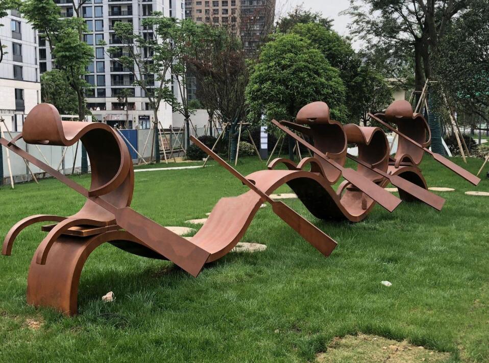 石阡锈钢板造型